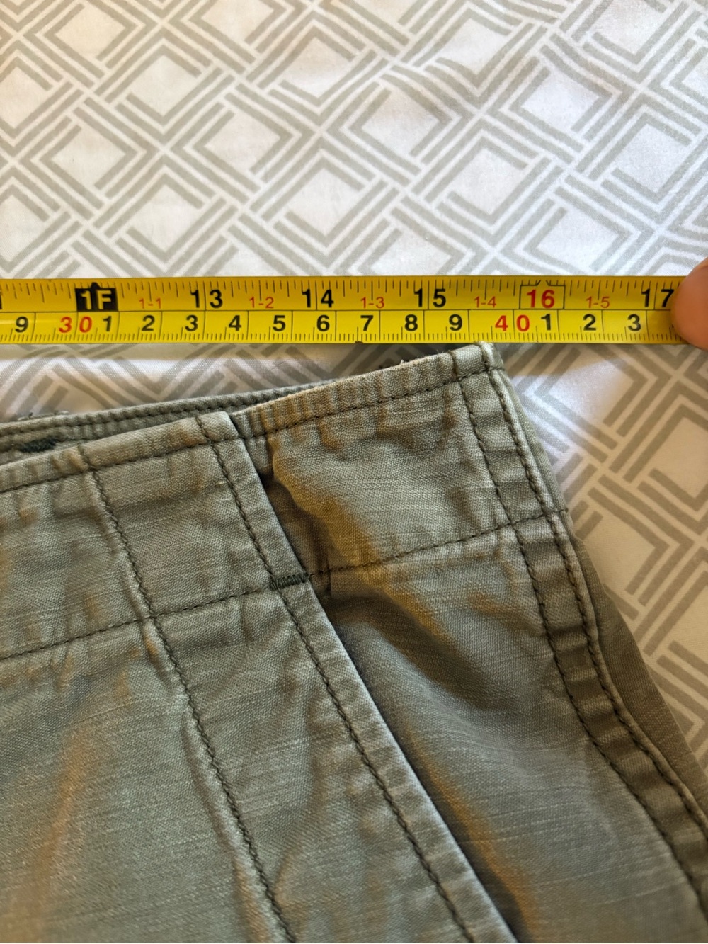 Imogene + Willie Blake Military Trousers in Olive Women’s Size M 31” Waist - Picture 9 of 14